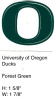 Oregon O forest green
